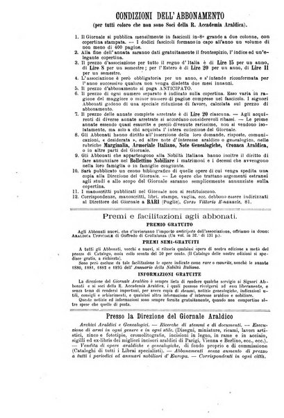 Giornale araldico, genealogico, diplomatico italiano