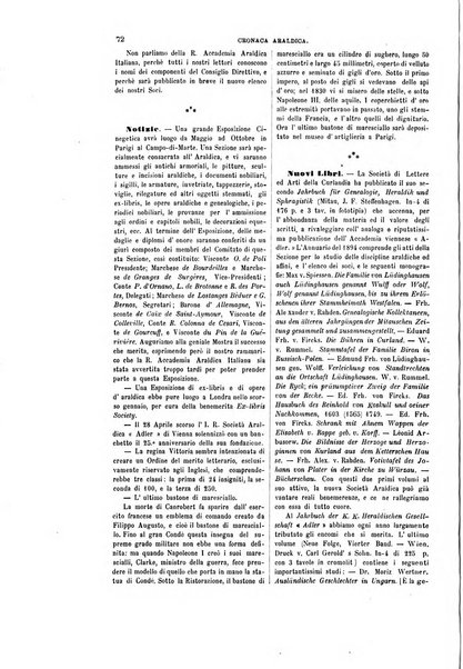 Giornale araldico, genealogico, diplomatico italiano