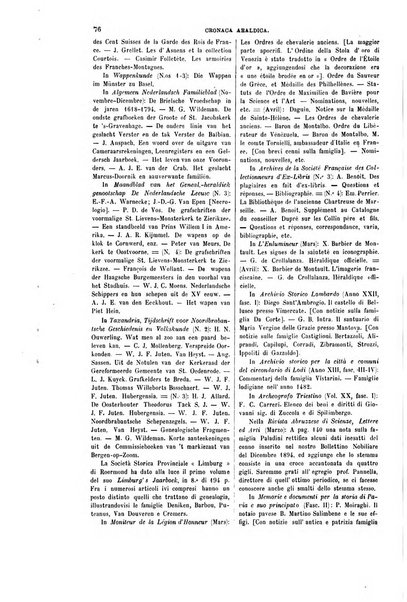 Giornale araldico, genealogico, diplomatico italiano