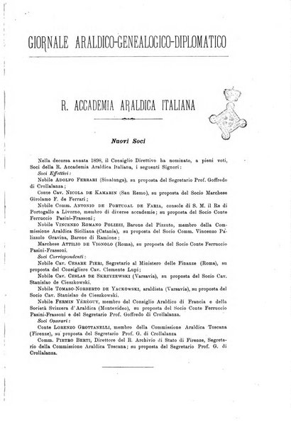 Giornale araldico, genealogico, diplomatico italiano