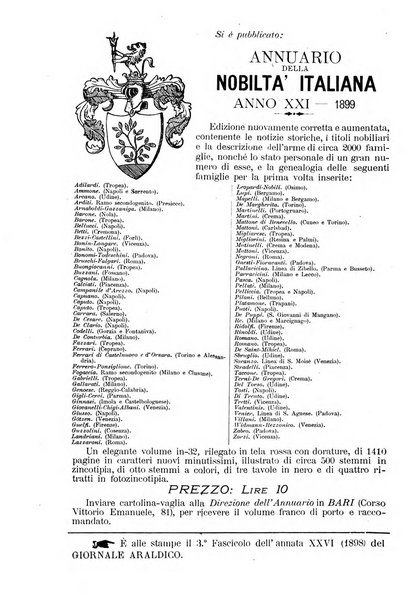 Giornale araldico, genealogico, diplomatico italiano
