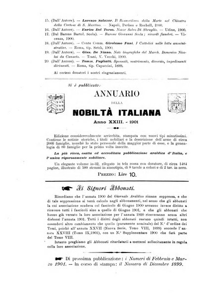 Giornale araldico, genealogico, diplomatico italiano
