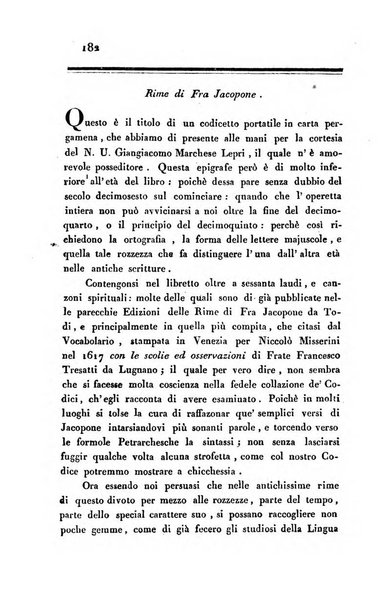 Giornale arcadico di scienze, lettere ed arti