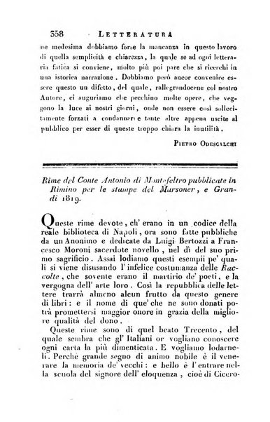 Giornale arcadico di scienze, lettere ed arti