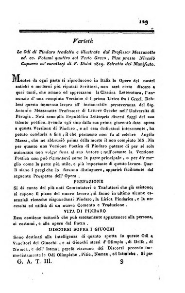 Giornale arcadico di scienze, lettere ed arti