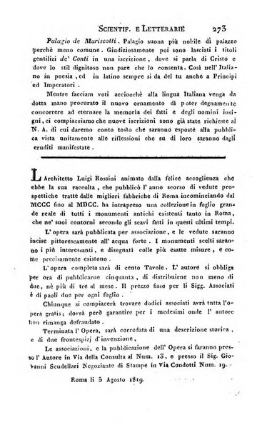 Giornale arcadico di scienze, lettere ed arti