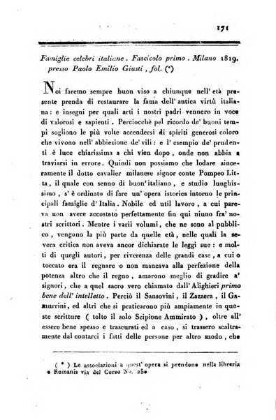 Giornale arcadico di scienze, lettere ed arti