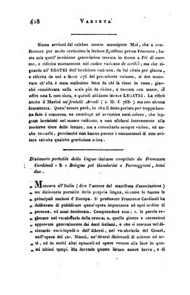 Giornale arcadico di scienze, lettere ed arti