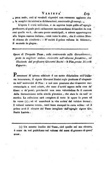 Giornale arcadico di scienze, lettere ed arti