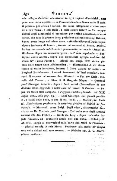 Giornale arcadico di scienze, lettere ed arti