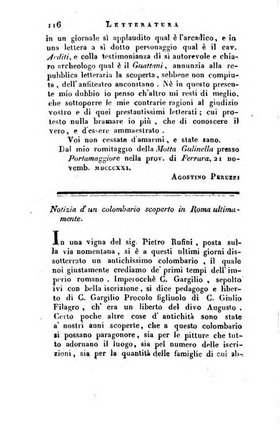 Giornale arcadico di scienze, lettere ed arti