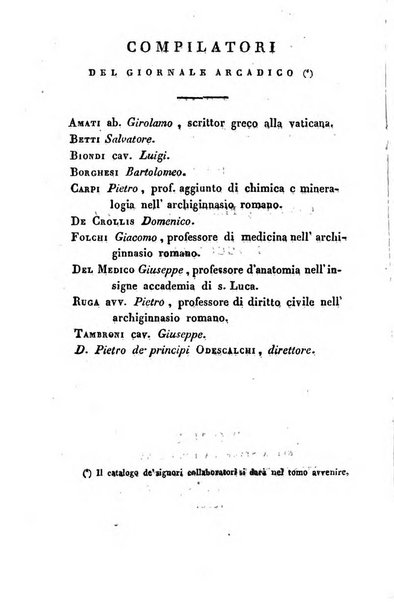 Giornale arcadico di scienze, lettere ed arti