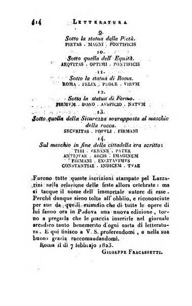 Giornale arcadico di scienze, lettere ed arti