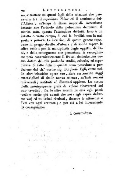 Giornale arcadico di scienze, lettere ed arti