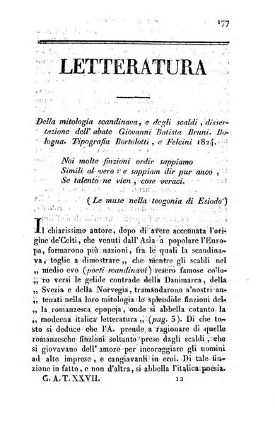 Giornale arcadico di scienze, lettere ed arti