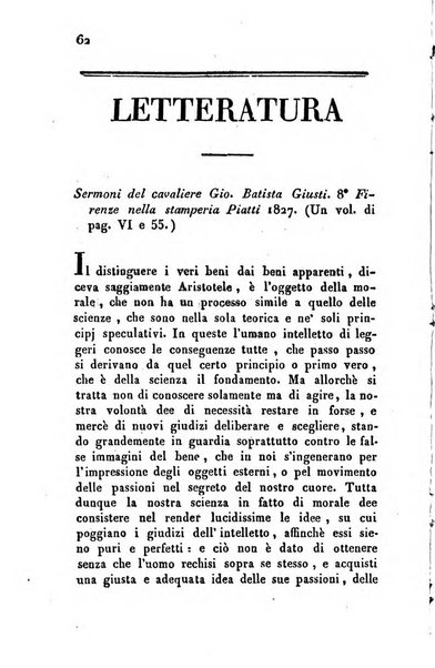 Giornale arcadico di scienze, lettere ed arti