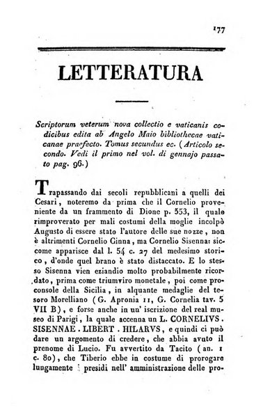 Giornale arcadico di scienze, lettere ed arti