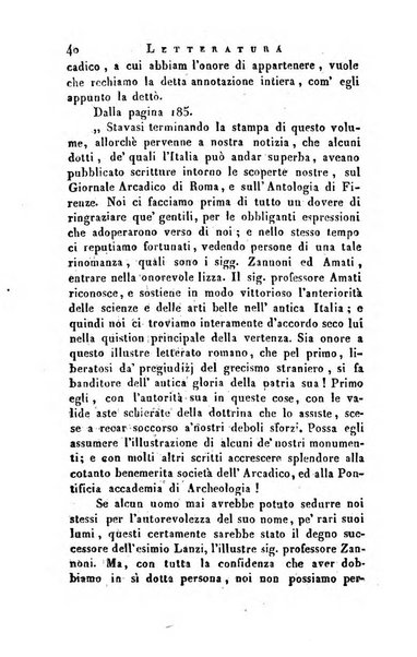 Giornale arcadico di scienze, lettere ed arti