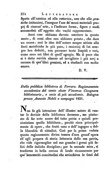 Giornale arcadico di scienze, lettere ed arti