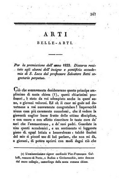 Giornale arcadico di scienze, lettere ed arti