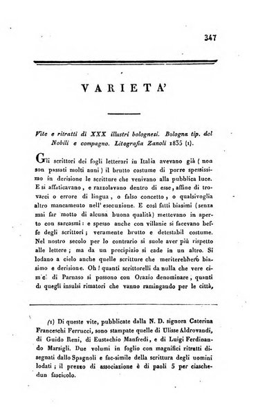 Giornale arcadico di scienze, lettere ed arti