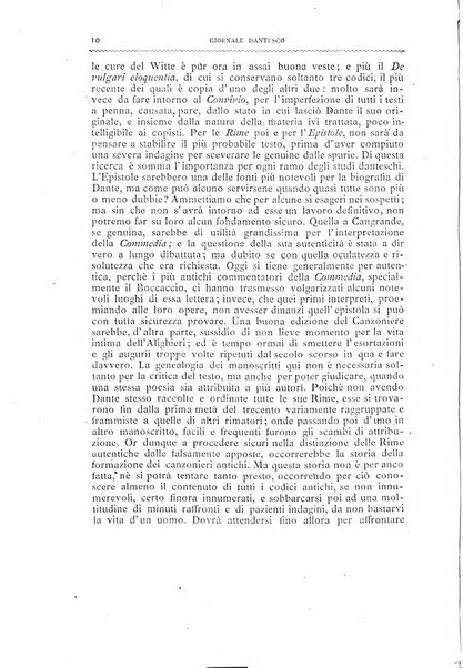 Giornale dantesco