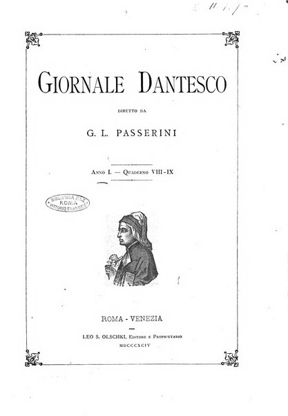 Giornale dantesco