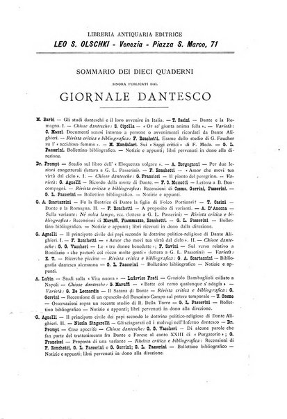 Giornale dantesco