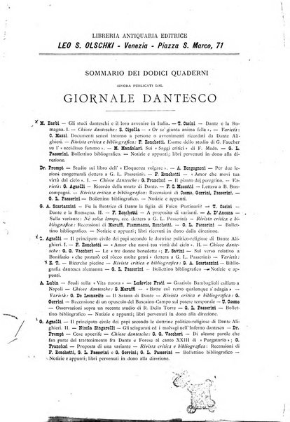 Giornale dantesco