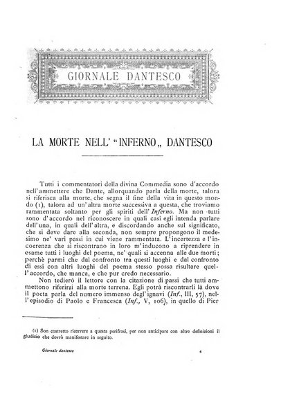 Giornale dantesco