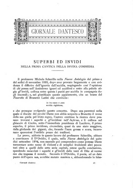 Giornale dantesco