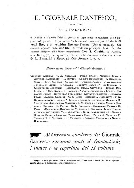 Giornale dantesco