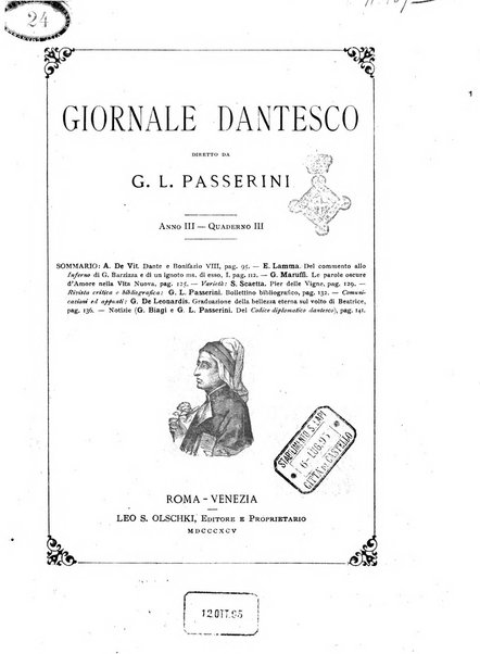 Giornale dantesco