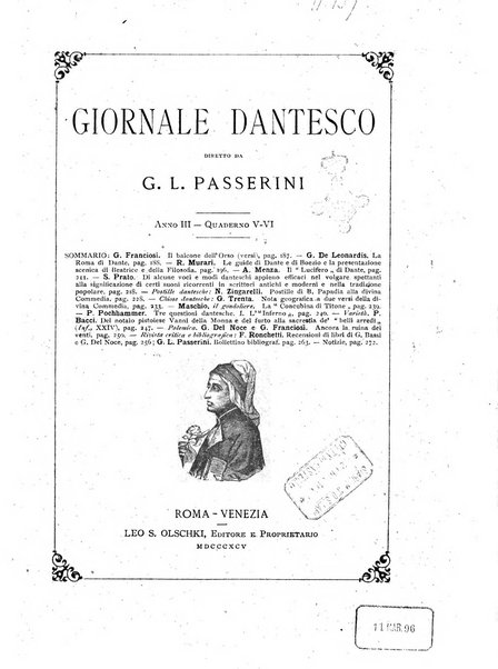 Giornale dantesco