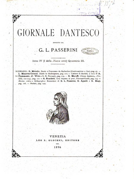 Giornale dantesco