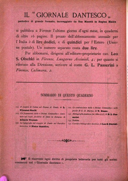 Giornale dantesco