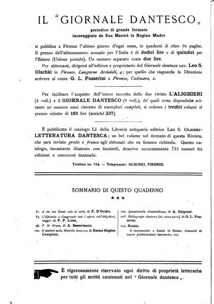 Giornale dantesco