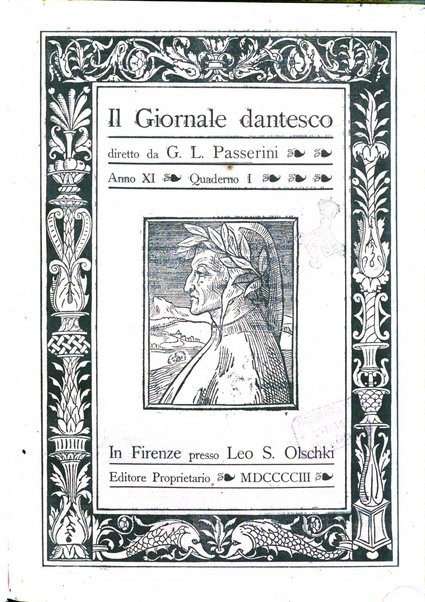 Giornale dantesco