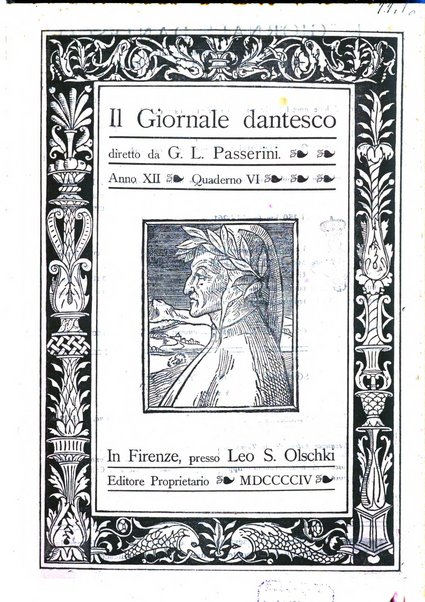 Giornale dantesco