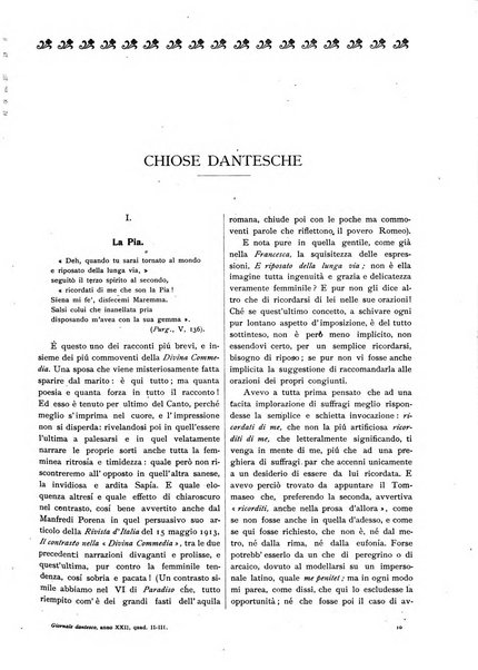 Giornale dantesco