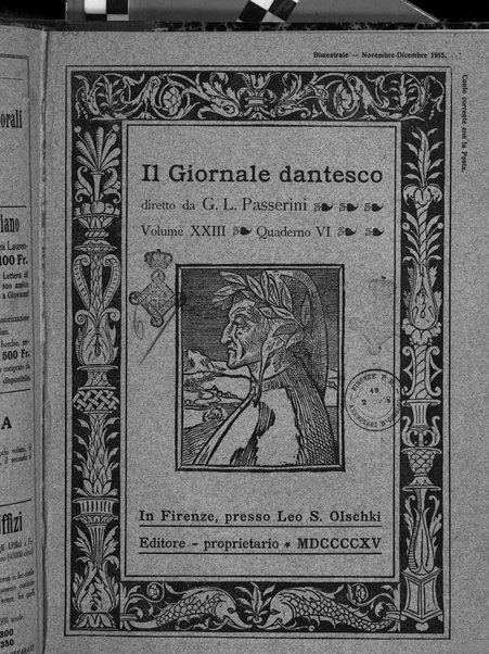 Giornale dantesco