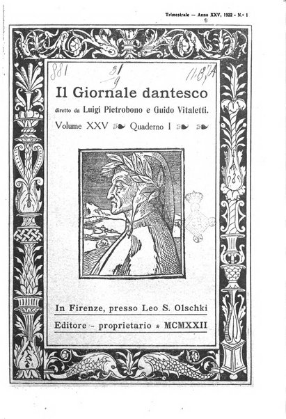 Giornale dantesco