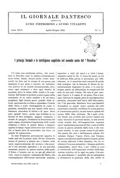 Giornale dantesco