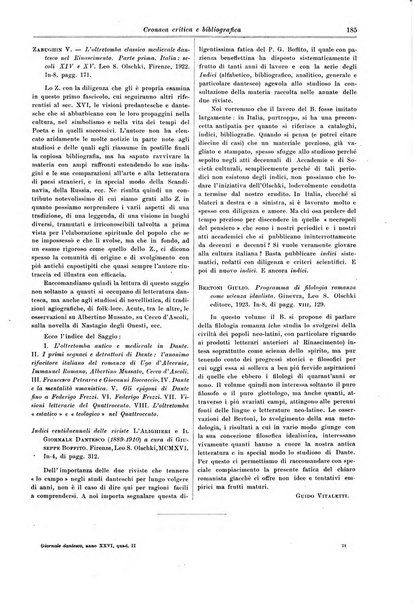 Giornale dantesco