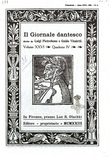 Giornale dantesco