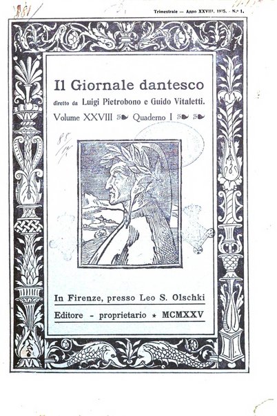 Giornale dantesco