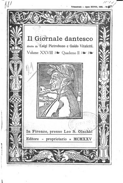 Giornale dantesco