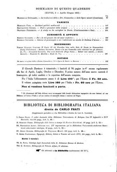 Giornale dantesco