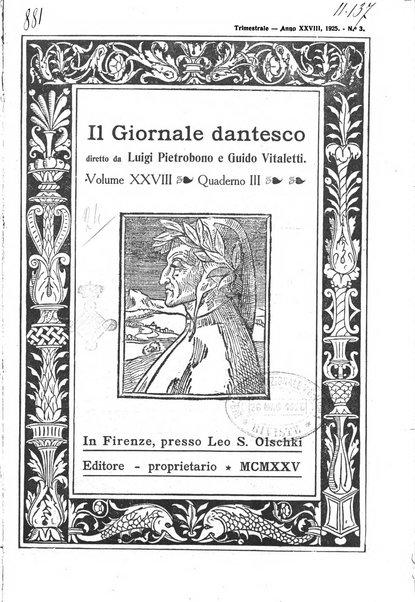 Giornale dantesco