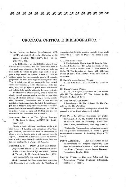 Giornale dantesco